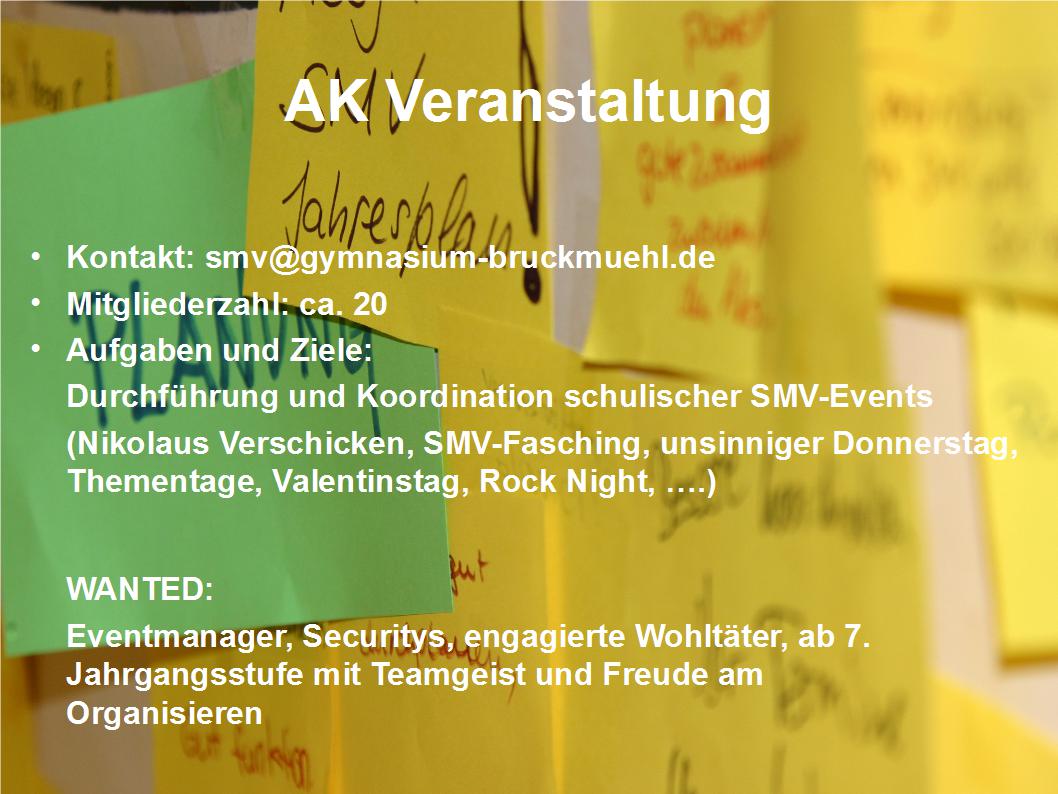 AK Veranstaltung